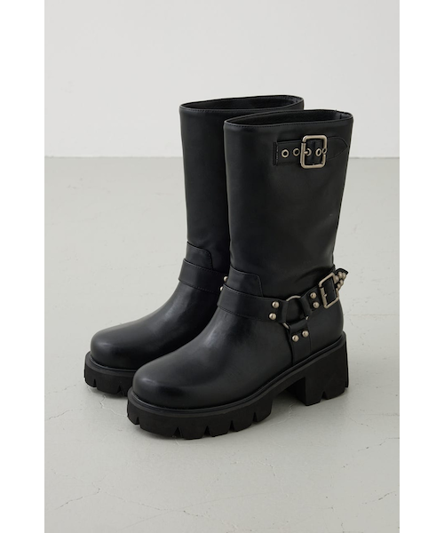 ヴィンテージライクエンジニアブーツ｜アズールバイマウジーの通販