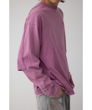 イリュージョンレイヤードTシャツ