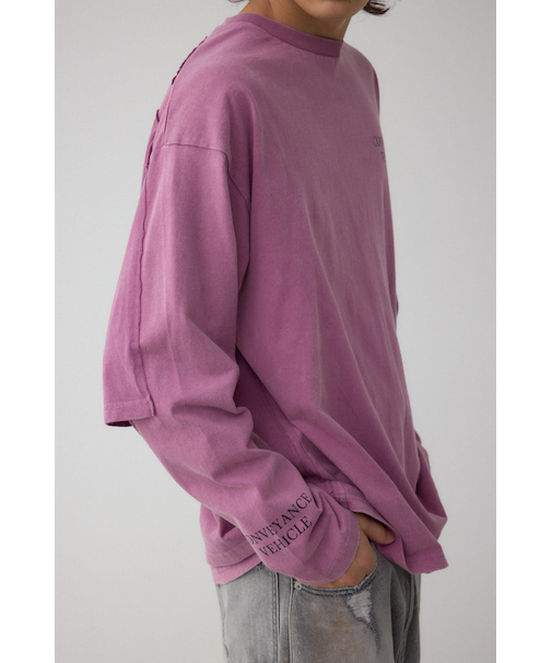 イリュージョンレイヤードTシャツ