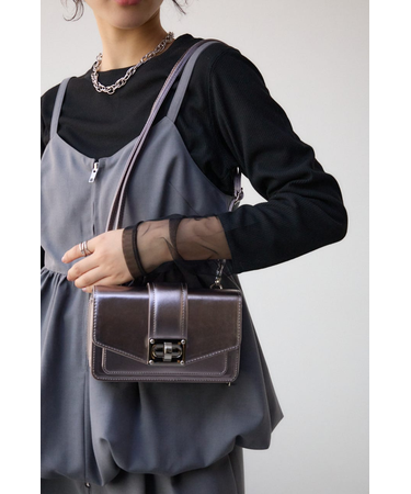 ターンロックフラップウォレットバッグ