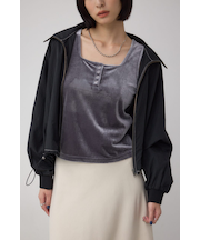 ナイロントラックラインジャケット