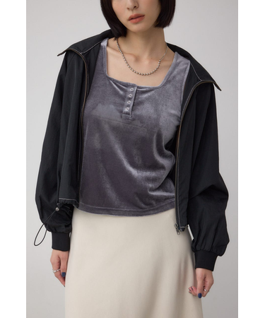 ナイロントラックラインジャケット