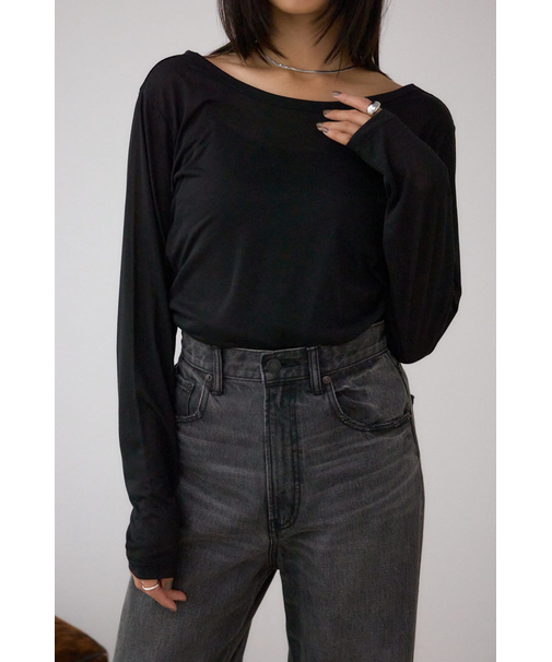 シアーロングスリーブTシャツ