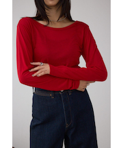 シアーロングスリーブTシャツ