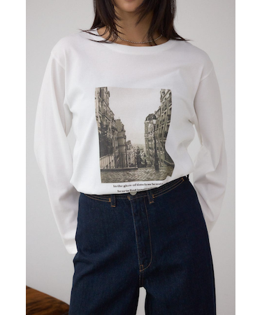 アソートフォトロングスリーブTシャツ