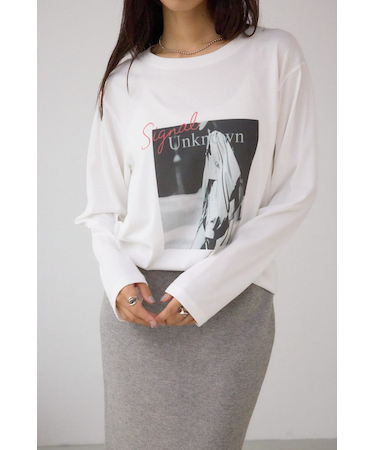アソートフォトロングスリーブTシャツ