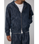 AZUL DENIMシャイニーデニムブルゾン