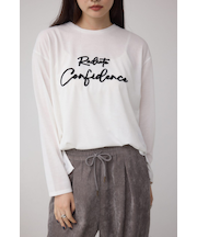 シシュウロゴロングスリーブTシャツ