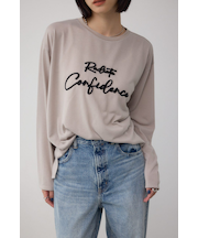 シシュウロゴロングスリーブTシャツ