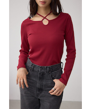 チョーカータイトトップス