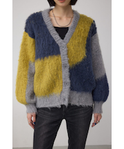 【堀田茜さん着用アイテム】ブロッキンググラデーションカーディガン