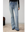 AZUL DENIM ラインストーンフレアデニム