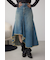 AZUL DENIM イレヘムデニムスカート