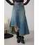 AZUL DENIM イレヘムデニムスカート