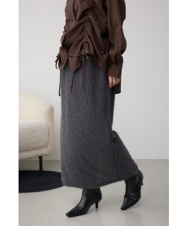 ラメシャギータイトスカート