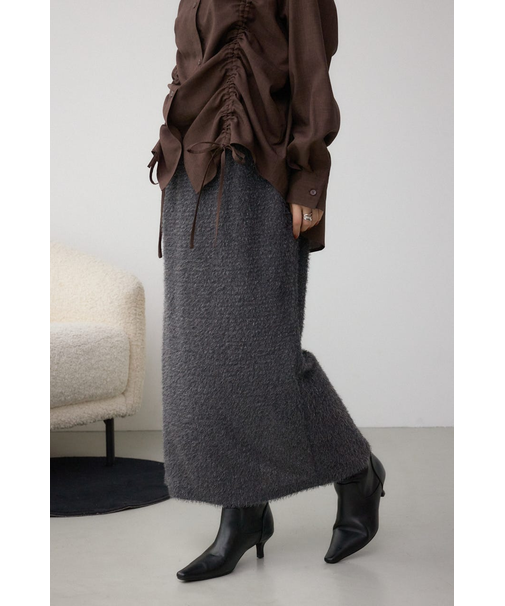 ラメシャギータイトスカート