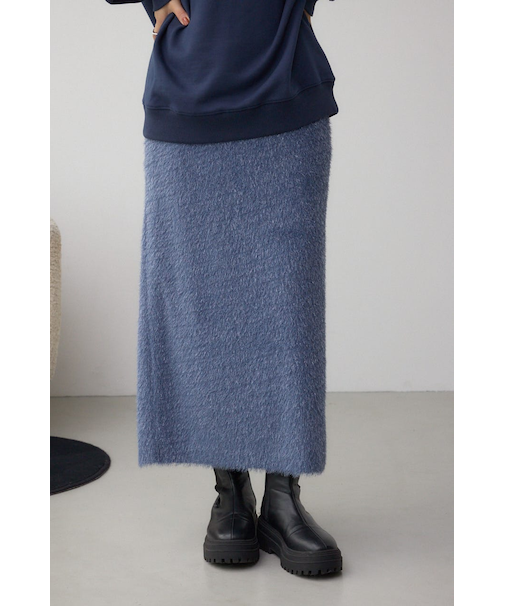 ラメシャギータイトスカート