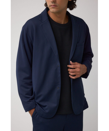 メランジツイルテーラードジャケット