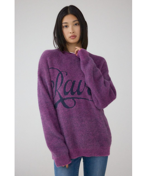 シャギーロゴニット