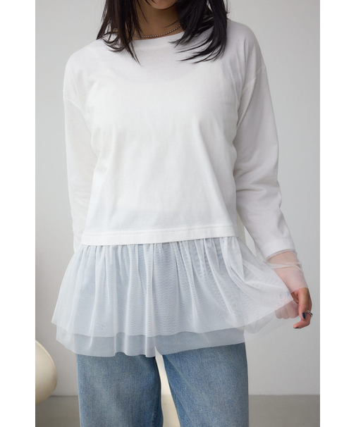 アソートレイヤードペプラムトップス