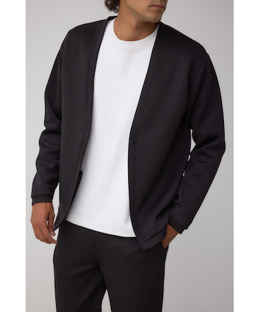 ダブルニットカーディガン