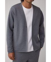 ダブルニットカーディガン