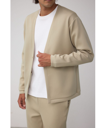 ダブルニットカーディガン