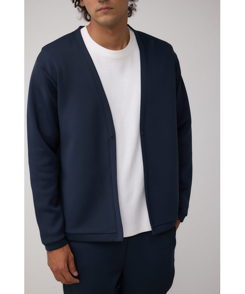 ダブルニットカーディガン