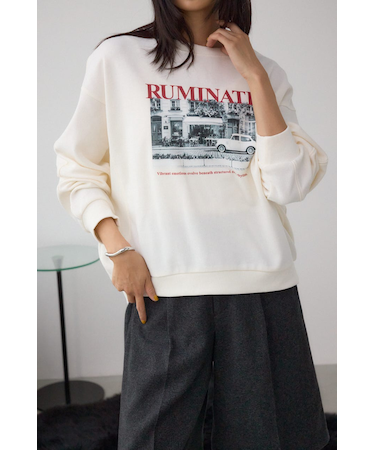 フォトプリントスウェット