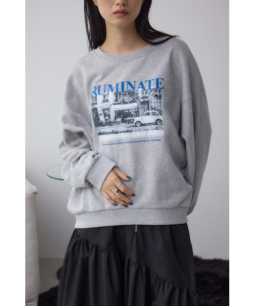 フォトプリントスウェット