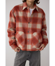 裏ボアCPOシャツブルゾン