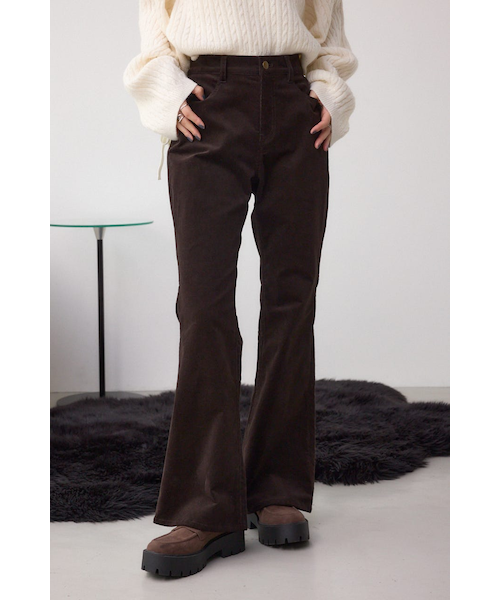 MASU コーデュロイフレアパンツ コーデュロイフレアパンツ｜アズールバイマウジーの通販｜&mall