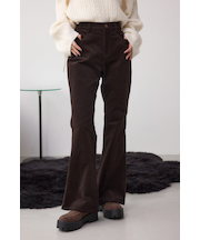 コーデュロイフレアパンツ