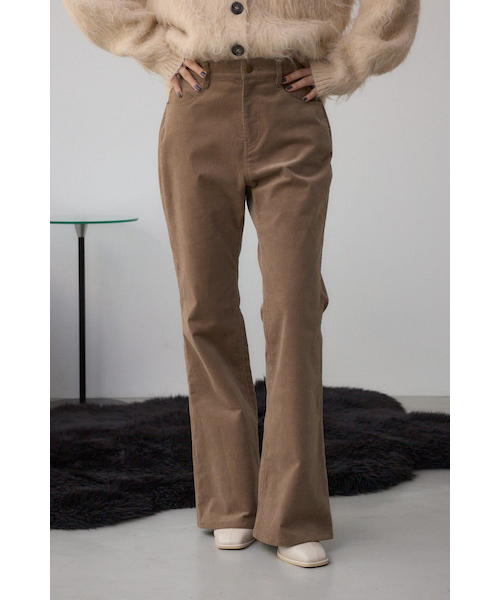 コーデュロイフレアパンツ｜アズールバイマウジーの通販｜&mall