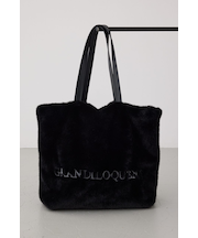 フェイクファービッグトートバッグ