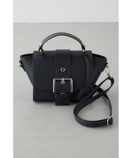 ベルトデザインフラップダイアゴナルバッグ