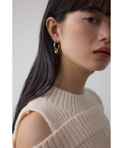 マルチモチーフミニフープピアス