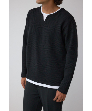 ジオメトリック柄トップス