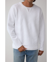 ジオメトリック柄トップス