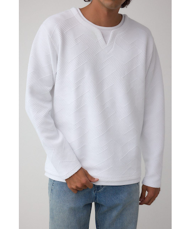 ジオメトリック柄トップス