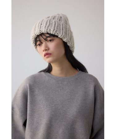 ボリュームヤーンニットワッチ