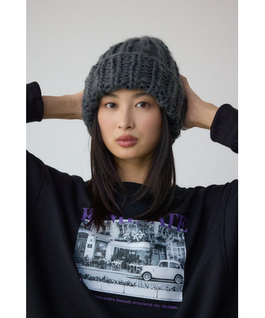 ボリュームヤーンニットワッチ