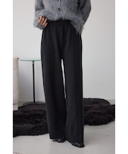 格上げ ニットワイドパンツ