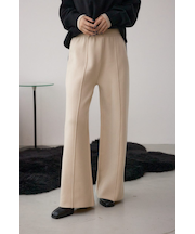 格上げ ニットワイドパンツ