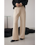 格上げ ニットワイドパンツ