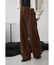 格上げ ニットワイドパンツ