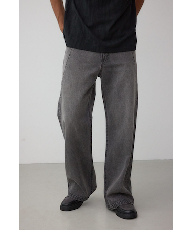 AZUL DENIM 切替ワイドフレア