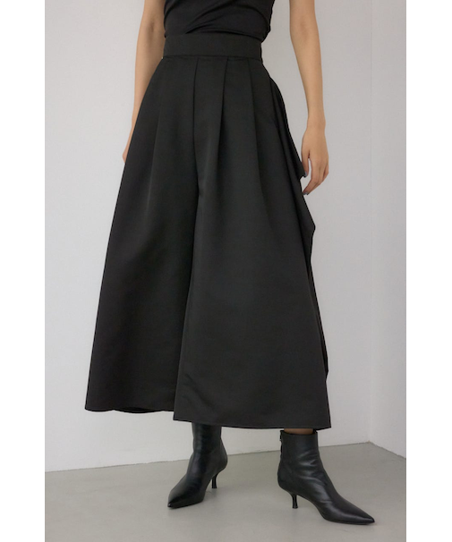 【PLUS】ドレープワイドパンツ