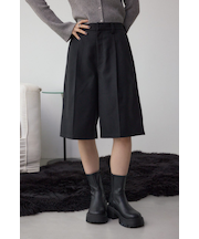 ウールライクハーフパンツ