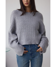 ドロストリングスパンコールラメニット